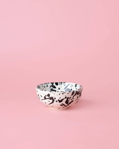 Handgemaakte Gespikkelde Mini Kom