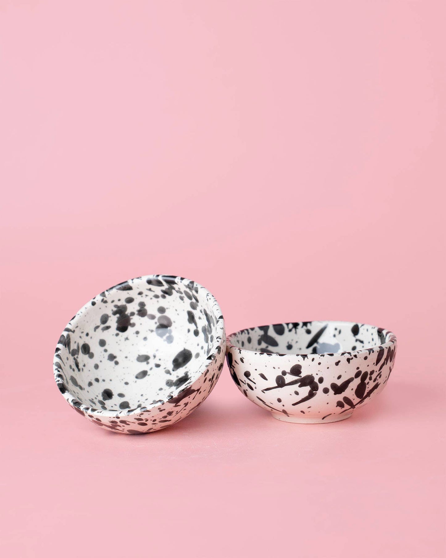 Handgemaakte Gespikkelde Mini Kom