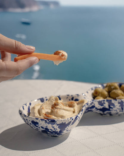 Keramisch Snack & Dip Serveerschaal