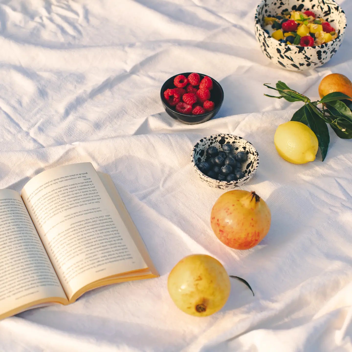 Handgemaakte Gespikkelde Mini Kom