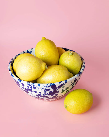 Keramische Saladekom Gevlekt