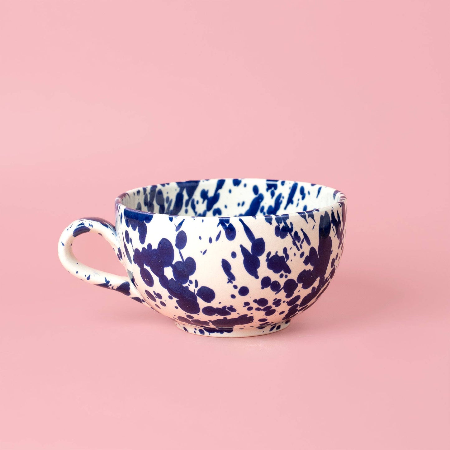 Keramische Ontbijt & Soepkom Gevlekt