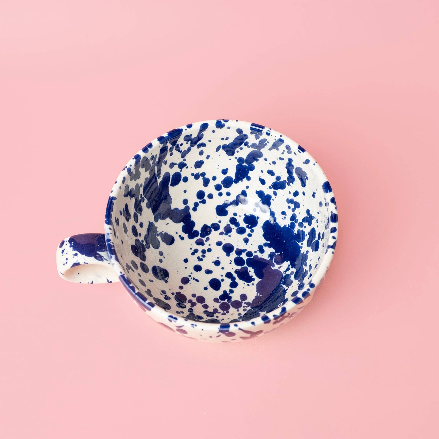 Keramische Ontbijt & Soepkom Gevlekt